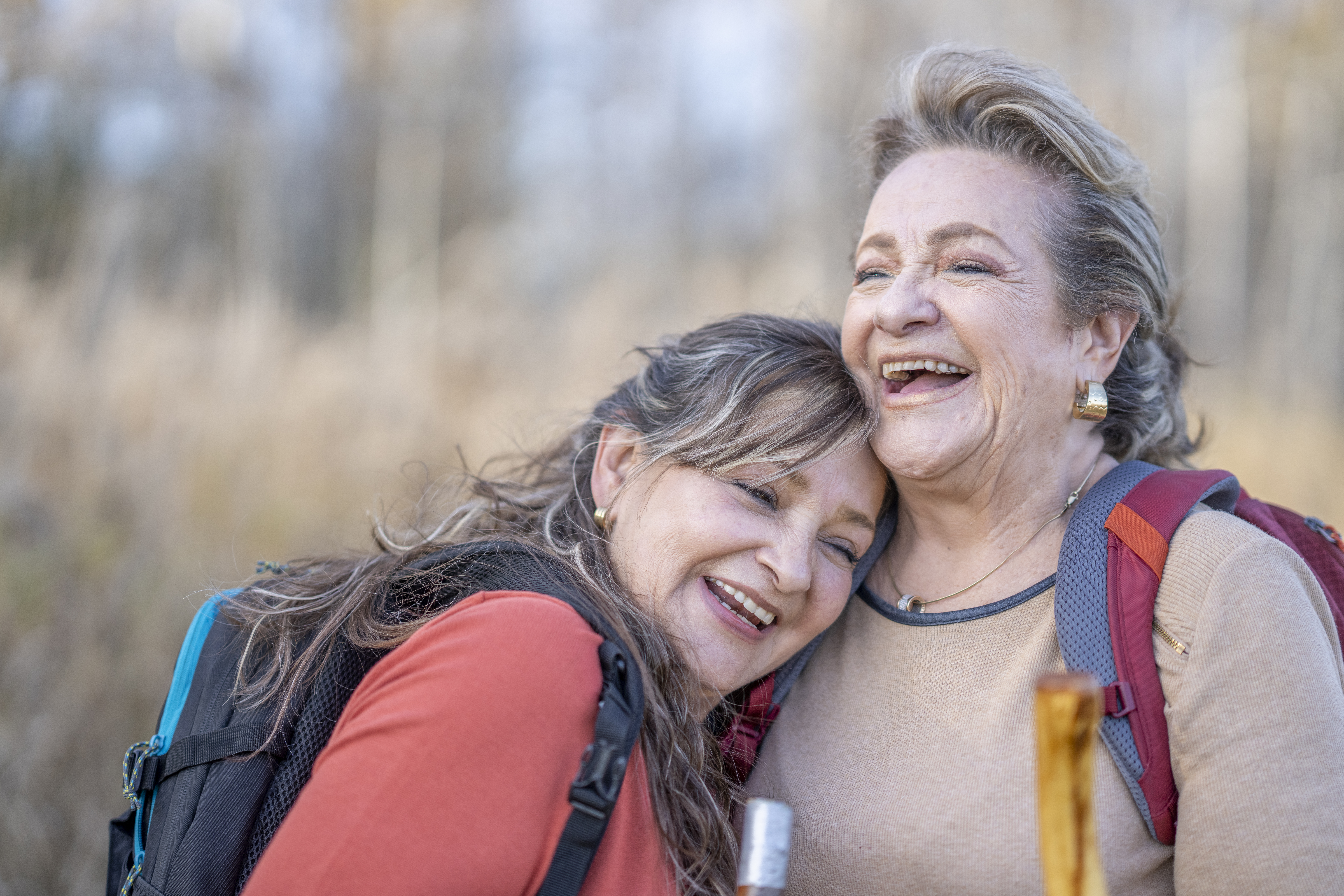 Hispanic Women Hiking